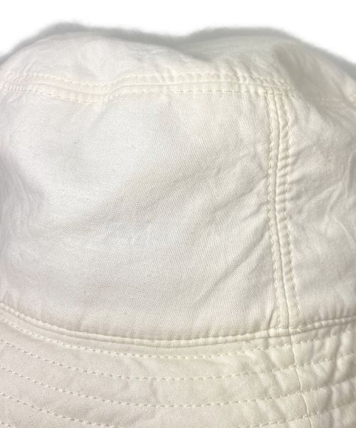 Dior（ディオール）Dior (ディオール) バケットハット ホワイト サイズ:Lの古着・服飾アイテム