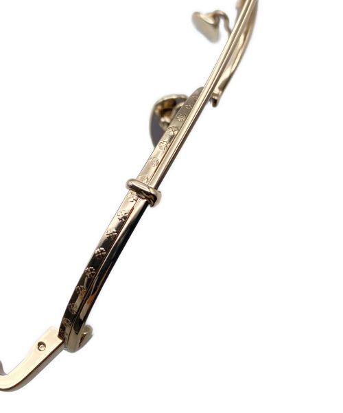 CHROME HEARTS（クロムハーツ）CHROME HEARTS (クロムハーツ) ORALGAMI サングラス ゴールド サイズ:50□22の古着・服飾アイテム