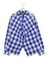 BALENCIAGA（バレンシアガ）の古着「チェックシャツ」｜ホワイト×ブルー