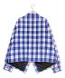 BALENCIAGA (バレンシアガ) チェックシャツ ホワイト×ブルー サイズ:SIZE 36：39800円