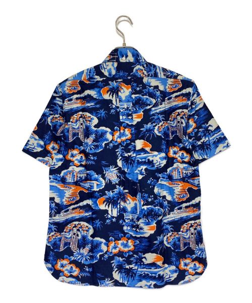 The Stylist Japan（ザスタイリストジャパン）The Stylist Japan (ザスタイリストジャパン) S/S HAWAIIAN PATTERN OX B.D SHIRT ネイビー サイズ:Sの古着・服飾アイテム