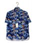 The Stylist Japan（ザスタイリストジャパン）の古着「S/S HAWAIIAN PATTERN OX B.D SHIRT」｜ネイビー