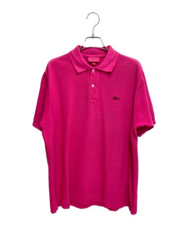 LACOSTE JUNYA WATANABE MAN ポロシャツ S ピンク 中古・古着通販】JUNYA WATANABE MAN (ジュンヤ ワタナベ メン