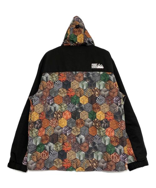 FIRST DOWN（ファーストダウン）FIRST DOWN (ファーストダウン) MOTOWN JKT ブラック サイズ:XLの古着・服飾アイテム
