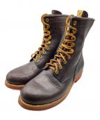 VISVIMビズビム）の古着「BRIGADIER BOOTS HI-FOLK」｜ブラウン