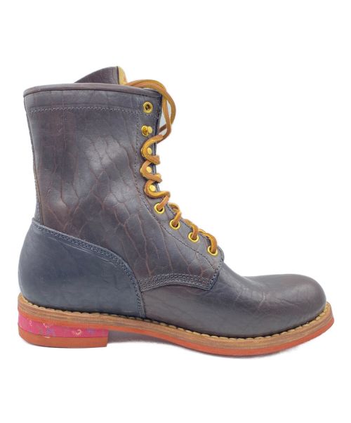 VISVIM（ビズビム）VISVIM (ビズビム) BRIGADIER BOOTS HI-FOLK ブラウン サイズ:US 09の古着・服飾アイテム