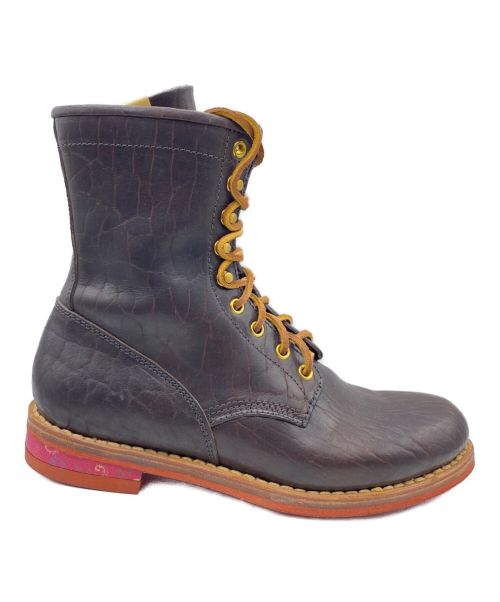 VISVIM（ビズビム）VISVIM (ビズビム) BRIGADIER BOOTS HI-FOLK ブラウン サイズ:US 09の古着・服飾アイテム