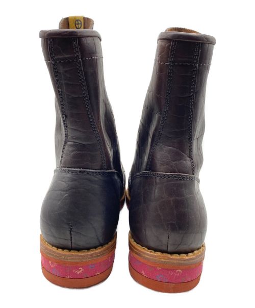 VISVIM（ビズビム）VISVIM (ビズビム) BRIGADIER BOOTS HI-FOLK ブラウン サイズ:US 09の古着・服飾アイテム