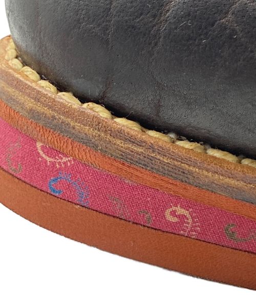 VISVIM（ビズビム）VISVIM (ビズビム) BRIGADIER BOOTS HI-FOLK ブラウン サイズ:US 09の古着・服飾アイテム