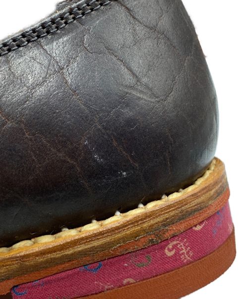 VISVIM（ビズビム）VISVIM (ビズビム) BRIGADIER BOOTS HI-FOLK ブラウン サイズ:US 09の古着・服飾アイテム