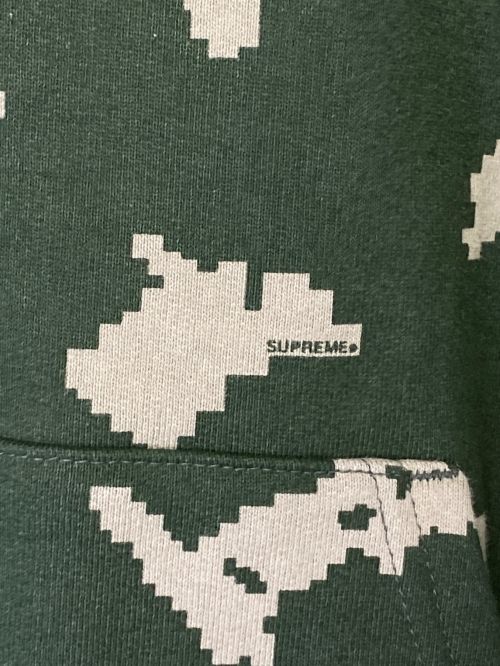SUPREME（シュプリーム）SUPREME (シュプリーム) Box Logo Hooded Sweatshirt グリーン サイズ:Lの古着・服飾アイテム
