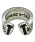 中古・古着 CHROME HEARTS (クロムハーツ) スクロールラベルリング サイズ:14～15号：49800円