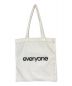 everyone (エブリワン) トートバッグ ホワイト サイズ:-：2980円