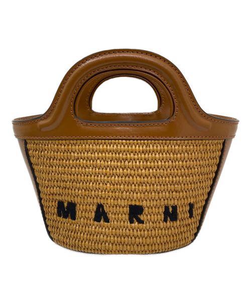 MARNI（マルニ）MARNI (マルニ) TROPICALIA BAG MICRO ブラウン サイズ:ミクロの古着・服飾アイテム