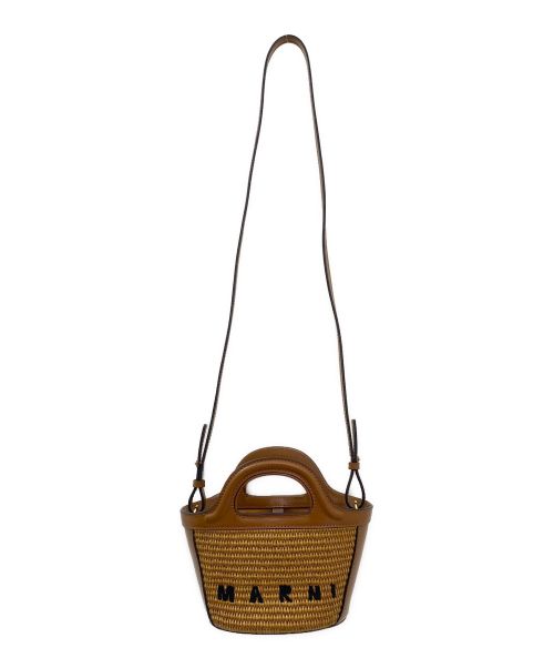 MARNI（マルニ）MARNI (マルニ) TROPICALIA BAG MICRO ブラウン サイズ:ミクロの古着・服飾アイテム