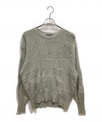 ANREALAGEアンリアレイジ）の古着「マルチパターンニット」｜グレー