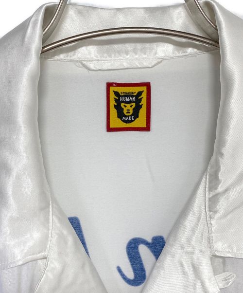 HUMAN MADE（ヒューマンメイド）HUMAN MADE (ヒューマンメイド) Graphic Aloha Shirt ホワイト サイズ:Mの古着・服飾アイテム