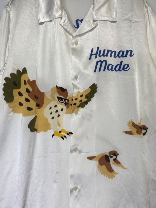 HUMAN MADE（ヒューマンメイド）HUMAN MADE (ヒューマンメイド) Graphic Aloha Shirt ホワイト サイズ:Mの古着・服飾アイテム