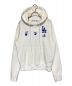 OFFWHITE（オフホワイト）の古着「Drawstring Hoodie」｜ホワイト×ブルー