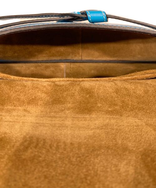 LOEWE（ロエベ）LOEWE (ロエベ) ゲートバムバッグ スカイブルー サイズ:ミニの古着・服飾アイテム