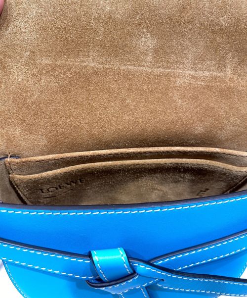 LOEWE（ロエベ）LOEWE (ロエベ) ゲートバムバッグ スカイブルー サイズ:ミニの古着・服飾アイテム