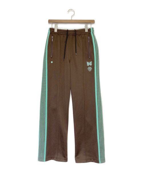 Needles（ニードルズ）Needles (ニードルズ) GIRLS DON'T CRY (ガールズ ドント クライ) Track Pants ブラウン サイズ:XSの古着・服飾アイテム