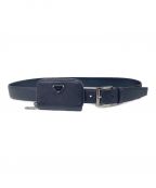 PRADAプラダ）の古着「Accessories Belt」｜ブラック