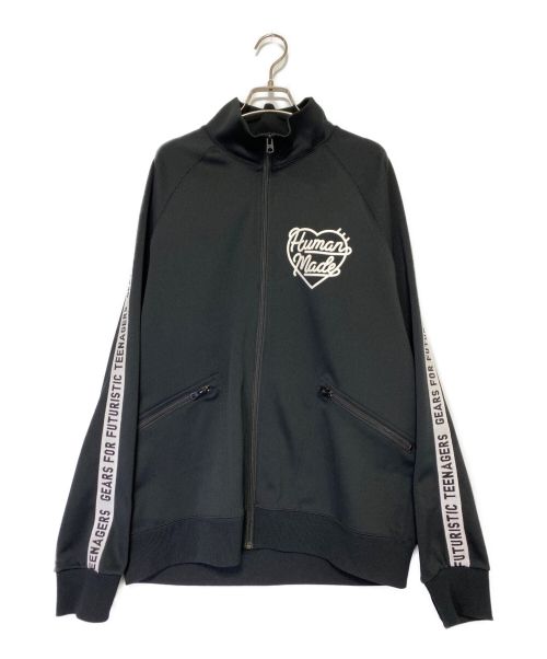 HUMAN MADE（ヒューマンメイド）HUMAN MADE (ヒューマンメイド) TRACK JACKET ブラック サイズ:Lの古着・服飾アイテム