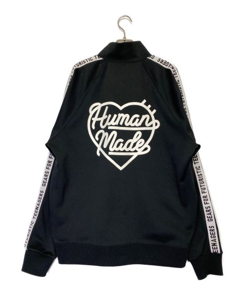 HUMAN MADE（ヒューマンメイド）HUMAN MADE (ヒューマンメイド) TRACK JACKET ブラック サイズ:Lの古着・服飾アイテム