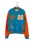OFFWHITE（オフホワイト）の古着「OW VARSITY LEATHER」｜ブルー