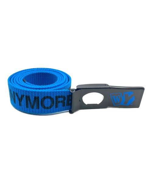 WASTED YOUTH（ウェイステッドユース）WASTED YOUTH (ウェイステッド ユース) WEB BELT ブルー サイズ:-の古着・服飾アイテム