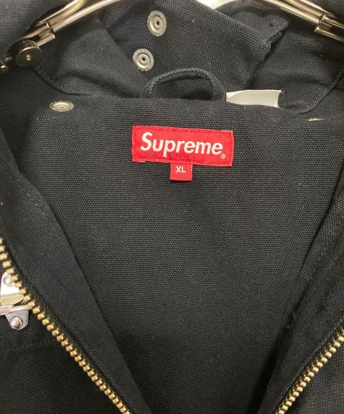 SUPREME（シュプリーム）SUPREME (シュプリーム) Canvas Clip Jacket ブラック サイズ:XLの古着・服飾アイテム