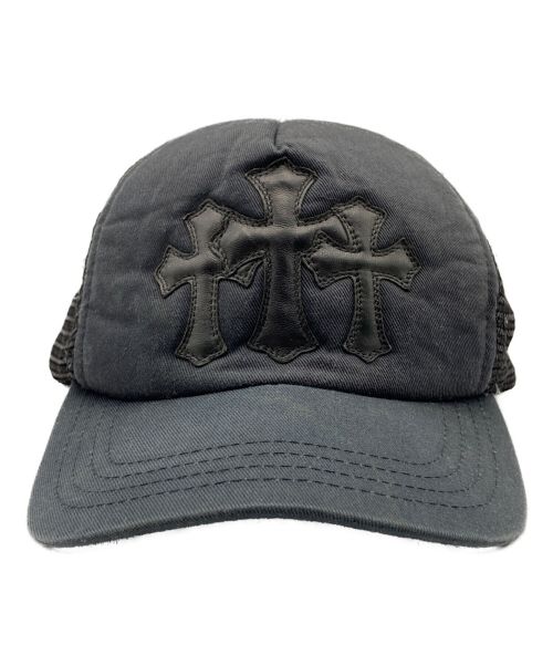 CHROME HEARTS（クロムハーツ）CHROME HEARTS (クロムハーツ) 3 セメタリー  キャップ ブラック サイズ:-の古着・服飾アイテム
