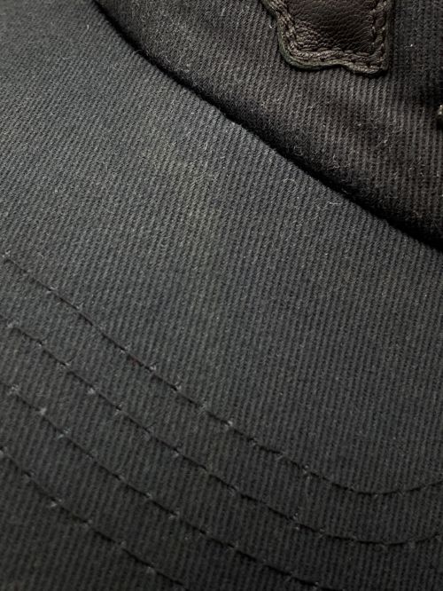 CHROME HEARTS（クロムハーツ）CHROME HEARTS (クロムハーツ) 3 セメタリー  キャップ ブラック サイズ:-の古着・服飾アイテム
