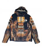 SUPREME×THE NORTH FACEシュプリーム×ザ ノース フェイス）の古着「Taped Seam Shell Jacket Multi」｜ブラック