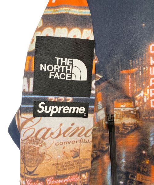 SUPREME（シュプリーム）SUPREME (シュプリーム) THE NORTH FACE (ザ ノース フェイス) Taped Seam Shell Jacket Multi ブラック サイズ:Sの古着・服飾アイテム