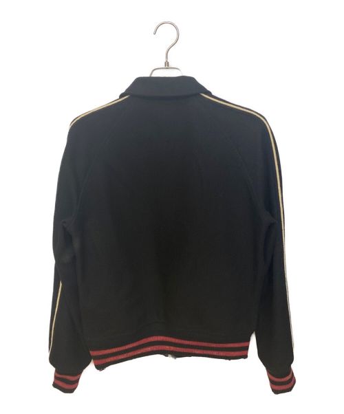 Saint Laurent Paris（サンローランパリ）Saint Laurent Paris (サンローランパリ) ウール ジップ テディ ジャケット ブラック サイズ:46の古着・服飾アイテム