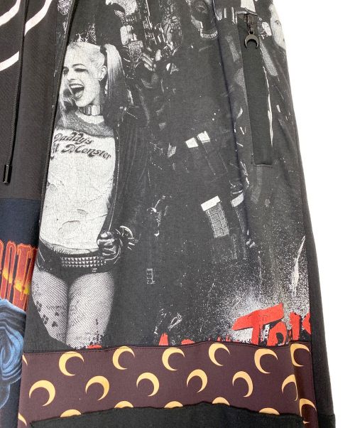 MARINE SERRE（マリーンセル）MARINE SERRE (マリーンセル) AWGE (エーダブルジーイー) ドッキングロングパンツ ブラック サイズ:Mの古着・服飾アイテム