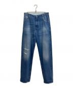 MM6 Maison Margielaエムエムシックスメゾンマルジェラ）の古着「5 POCKETS DENIM PANTS」｜インディゴ