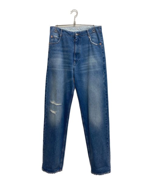 MM6 Maison Margiela（エムエムシックスメゾンマルジェラ）MM6 Maison Margiela (エムエムシックス メゾンマルジェラ) 5 POCKETS DENIM PANTS インディゴ サイズ:W30の古着・服飾アイテム