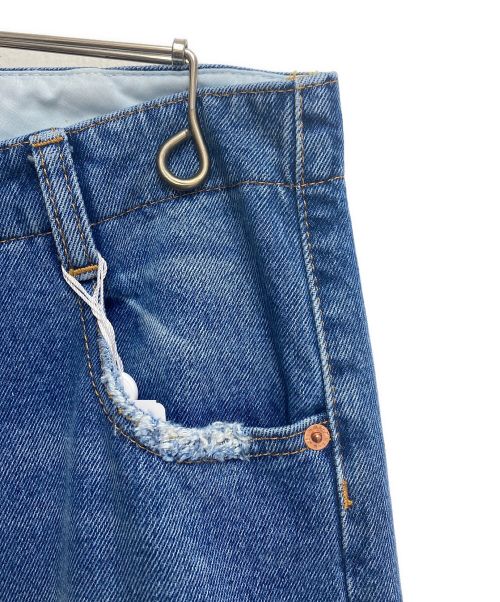 MM6 Maison Margiela（エムエムシックスメゾンマルジェラ）MM6 Maison Margiela (エムエムシックス メゾンマルジェラ) 5 POCKETS DENIM PANTS インディゴ サイズ:W30の古着・服飾アイテム