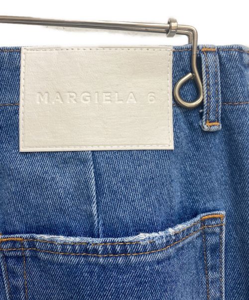 MM6 Maison Margiela（エムエムシックスメゾンマルジェラ）MM6 Maison Margiela (エムエムシックス メゾンマルジェラ) 5 POCKETS DENIM PANTS インディゴ サイズ:W30の古着・服飾アイテム