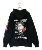 HUMAN MADE×VERDY “VICK”ヒューマンメイド×ベルディ― ヴィック）の古着「VICK PIZZA HOODIE」｜ブラック