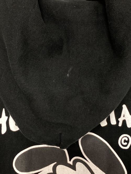 HUMAN MADE（ヒューマンメイド）HUMAN MADE (ヒューマンメイド) VERDY “VICK” (ベルディ― ヴィック) VICK PIZZA HOODIE ブラック サイズ:XLの古着・服飾アイテム
