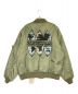stussy（ステューシー）の古着「40th Anniversary CDG MA-1 Jacket」｜カーキ