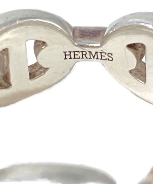 HERMES（エルメス）HERMES (エルメス) アンシェネ リング シルバー サイズ:51（11号）の古着・服飾アイテム