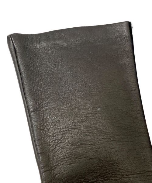 CAUSSE（コース）CAUSSE (コース) ロングレザーグローブ ブラック サイズ:7の古着・服飾アイテム