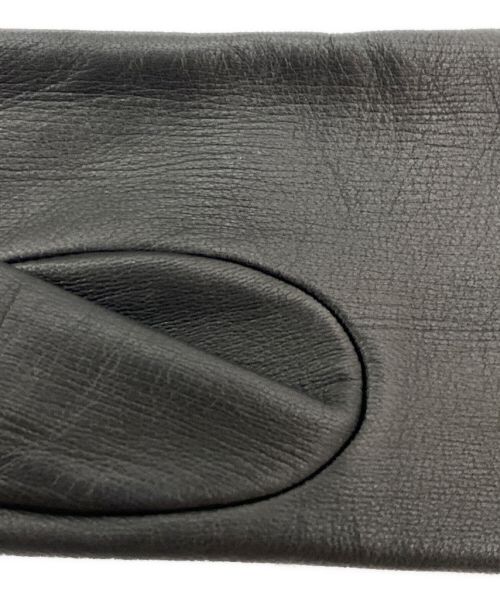 CAUSSE（コース）CAUSSE (コース) ロングレザーグローブ ブラック サイズ:7の古着・服飾アイテム