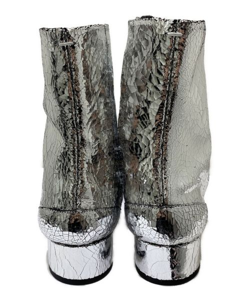 Maison Margiela（メゾンマルジェラ）Maison Margiela (メゾンマルジェラ) タビミラーブーツ シルバー サイズ:38 未使用品の古着・服飾アイテム