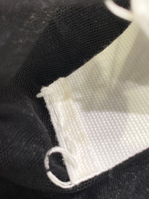 Maison Margiela（メゾンマルジェラ）Maison Margiela (メゾンマルジェラ) アシンメトリーチュールカットソー ブラック サイズ:42の古着・服飾アイテム